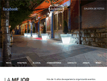 Tablet Screenshot of barlacarbonera.com